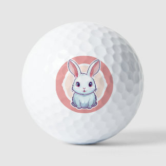 cute rabbit Golf Balls
