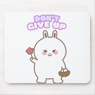 Cute Rabbit Mouse Pad