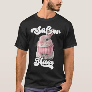 Cute rabbit retro winter rabbit mum T-Shirt