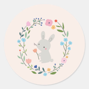 Cute Rabbit Sticker by Cubeely Paris