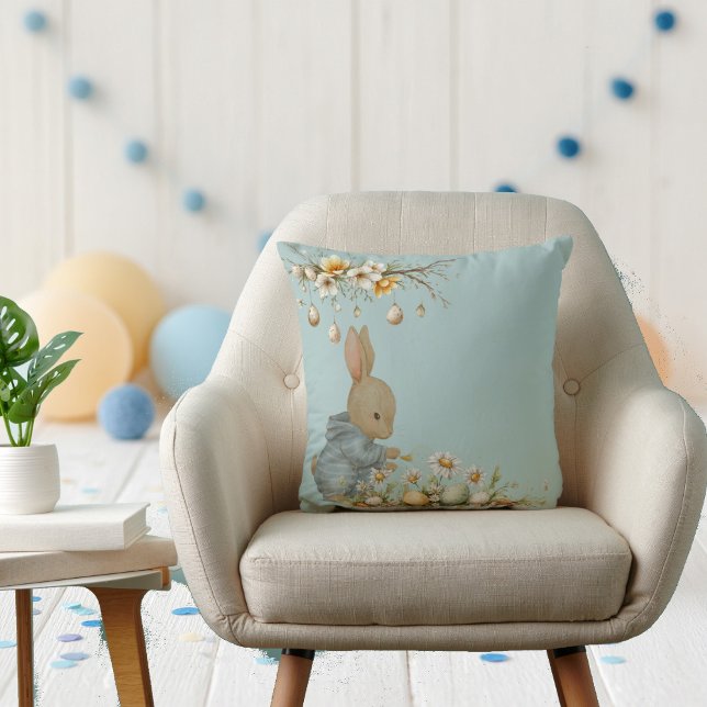 cute rabbit with duck cushion (Creator Uploaded)