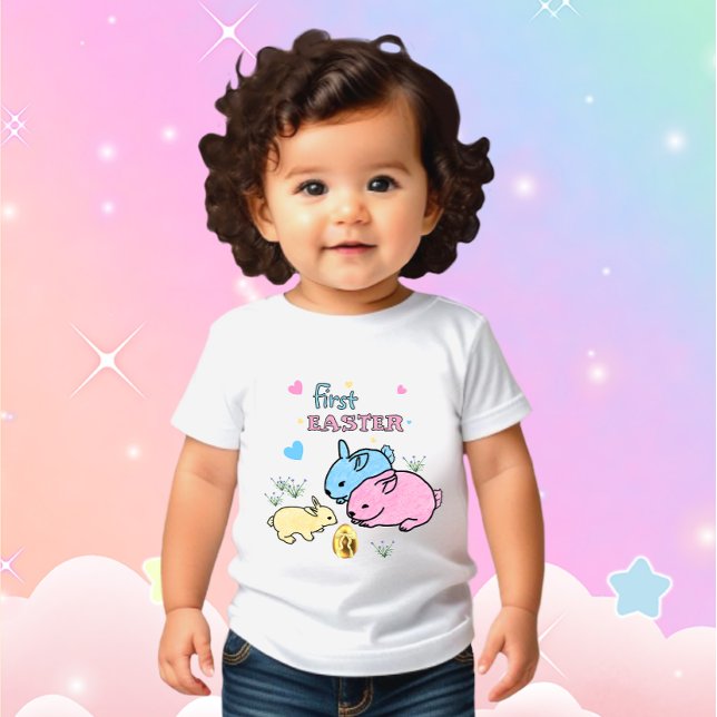 Cute rabbits  baby T-Shirt (Creator Uploaded)