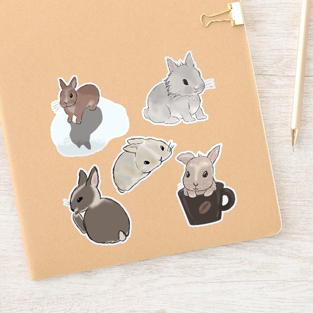 Cute Rabbits Collection 4 (Notebook)
