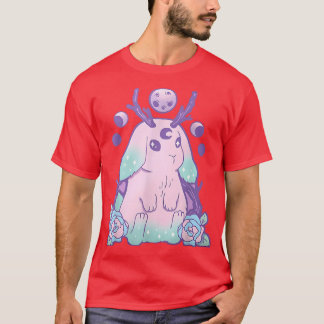 Cute Rabit Moon Phase Kawaii Pastel Goth For Man W T-Shirt