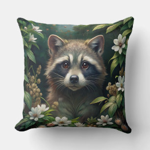 Cute Raccoon Cushion
