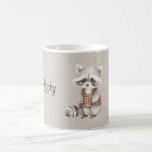 Cute Racoon Coffee Mug