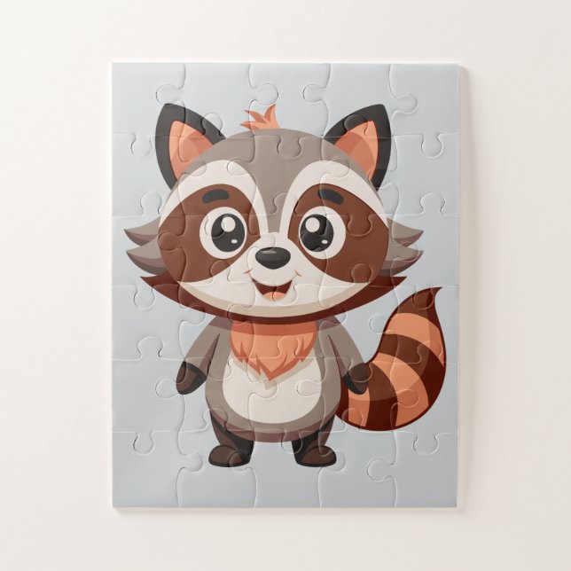 Cute Racoon  Jigsaw Puzzle (Vertical)