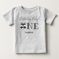 Cute Racoon One Name First Birthday