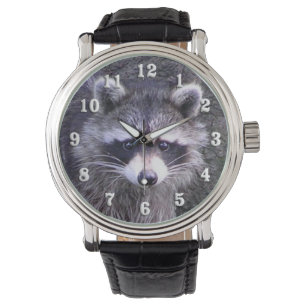 Cute Racoon Watch