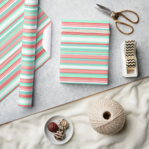 Cute Radiant Decorative Romantic Christmas Wrapping Paper