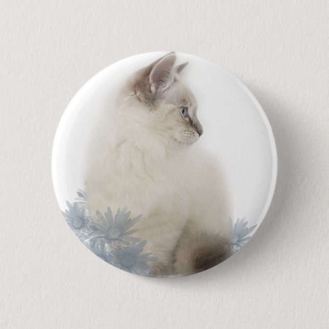 cute ragdoll button (Front)