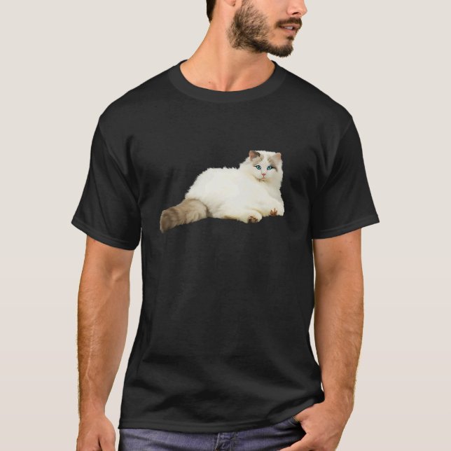 Cute Ragdoll Cat   1 T-Shirt (Front)