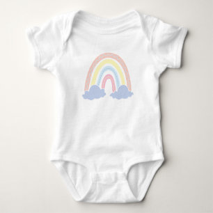 Cute Rainbow Baby Bodysuit 