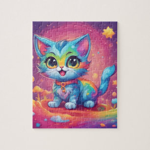 Cute Rainbow Cat Jigsaw Puzzle