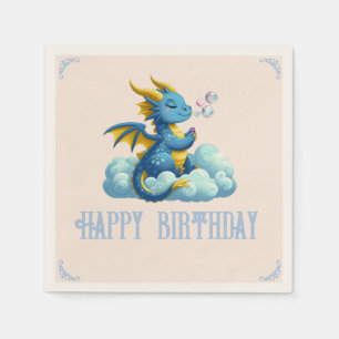 Cute/Rainbow/Dragon/Whimsical Napkin