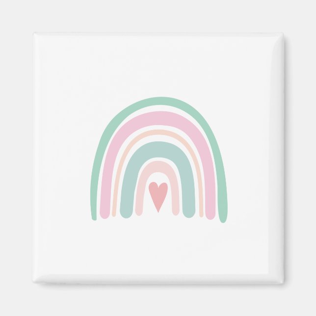 cute rainbow magnet (Front)