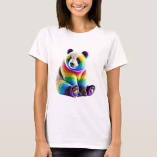 Cute Rainbow Panda T-Shirt