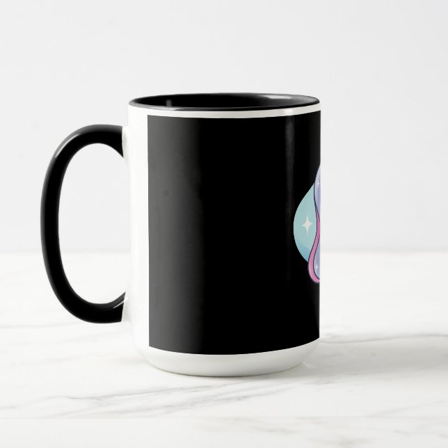 Cute Rainbow Unicorny Mug (Left)