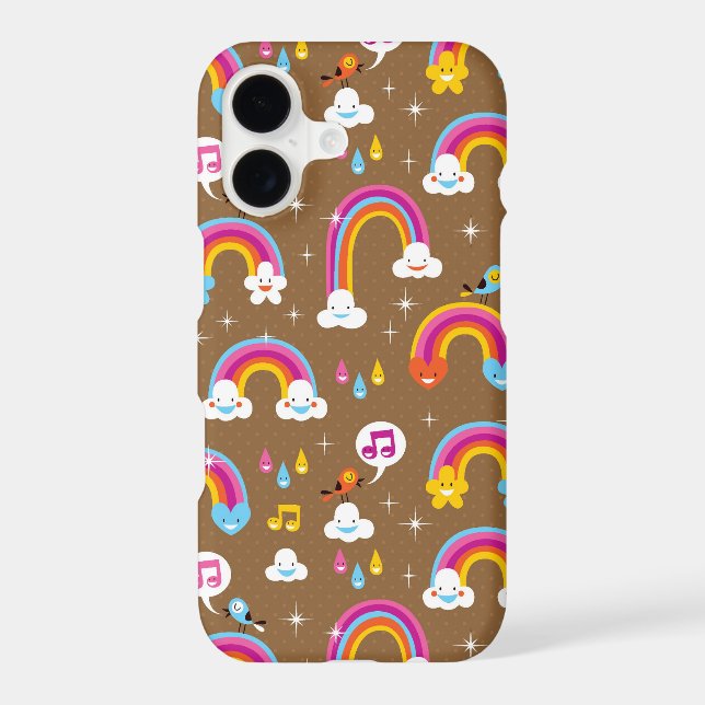 cute rainbows pattern (Back)