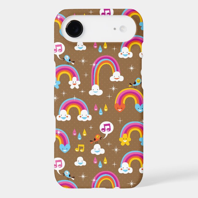 cute rainbows pattern Case-Mate samsung galaxy case (Back)