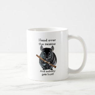 Cute Raisin Mean Chinchilla Coffee Mug