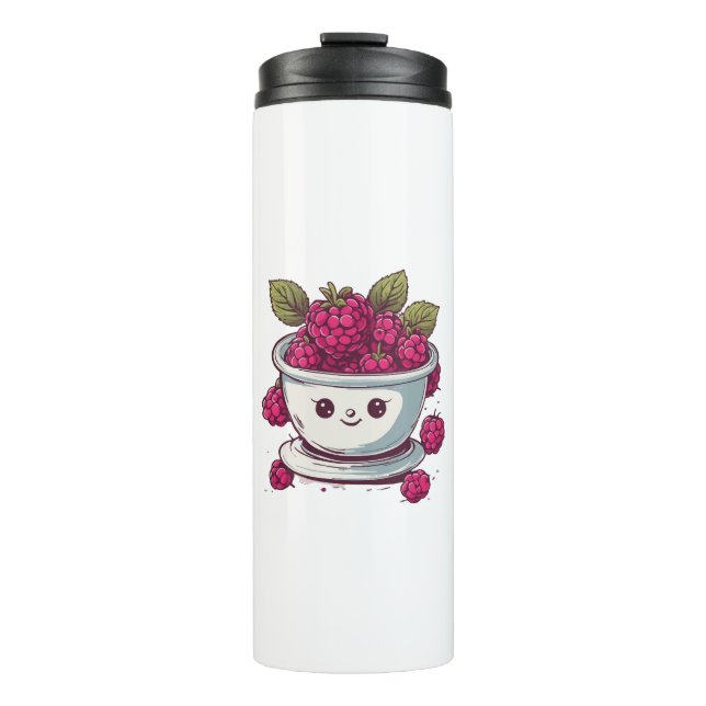 CUTE RASPBERRY THERMAL TUMBLER (Front)
