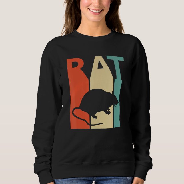 Cute Rat Animal Sweatshirt (Front)