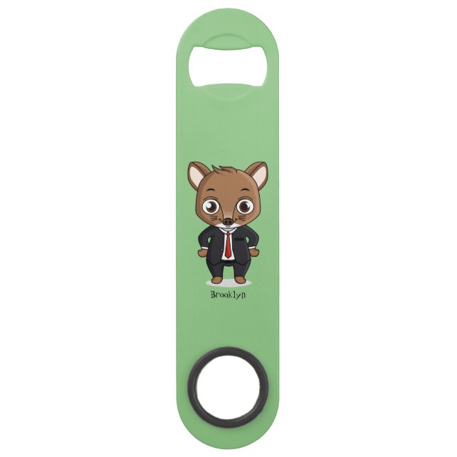 Cute rat cartoon illustration (Front)