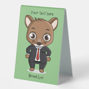 Cute rat cartoon illustration