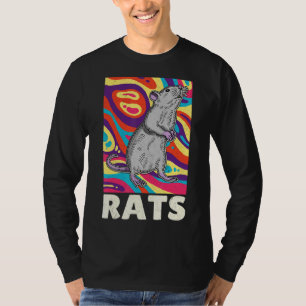 Cute Rat Domestic Rat Rodent Mouse Pet Biology 22 T-Shirt