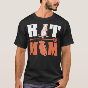 Cute Rat Domestic Rat Rodent Mouse Pet Biology 38 T-Shirt