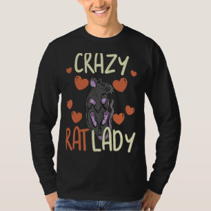Cute Rat Domestic Rat Rodent Mouse Pet Biology 51 T-Shirt