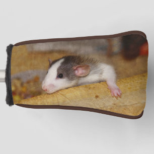 Cute Rat Golf Head Cover