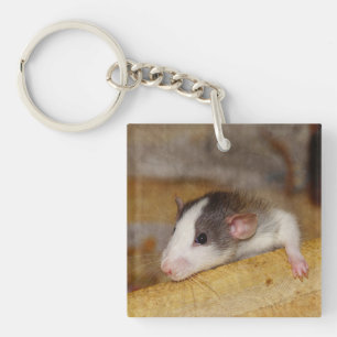 Cute Rat Key Ring