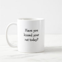 Cute rat mug