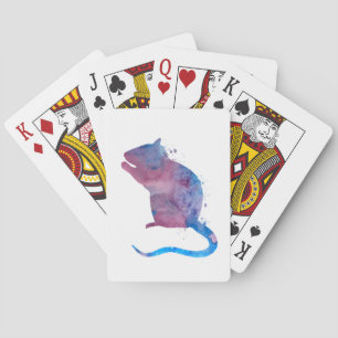 Cute Rat Playing Cards