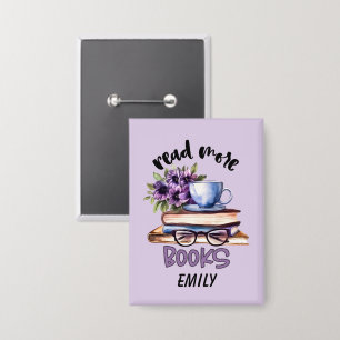 Cute read books word art