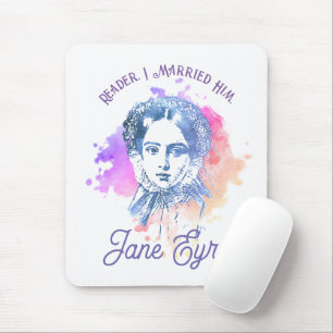 Cute Reader I Married Him Jane Eyre Portrait Mouse Pad