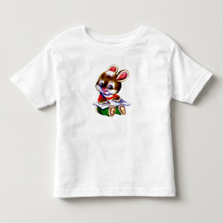 cute reading hamster toddler t shirt