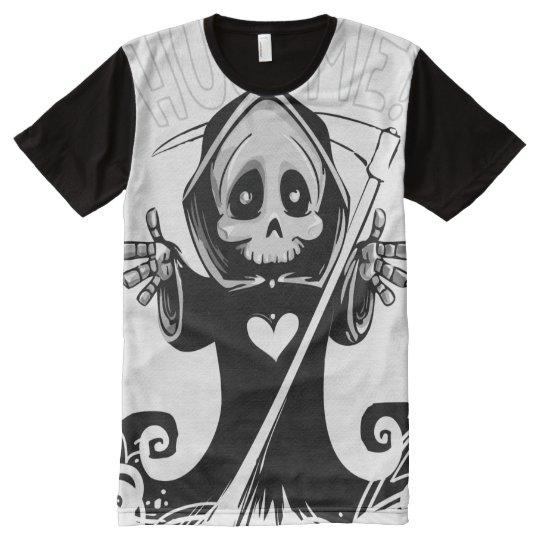 Cute reaper-baby reaper-cartoon reaper-baby grim All-Over print T-Shirt