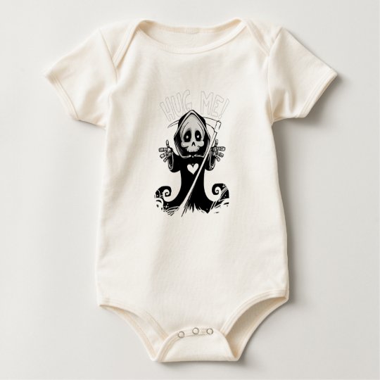 Cute reaper-baby reaper-cartoon reaper-baby grim baby bodysuit