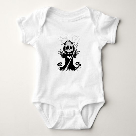 Cute reaper-baby reaper-cartoon reaper-baby grim baby bodysuit