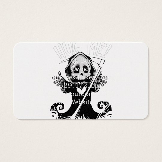 Cute reaper-baby reaper-cartoon reaper-baby grim business card