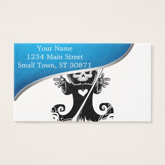 Cute reaper-baby reaper-cartoon reaper-baby grim business card