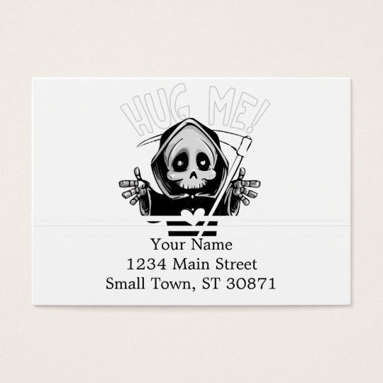 Cute reaper-baby reaper-cartoon reaper-baby grim business card