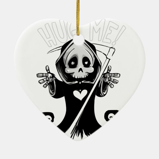 Cute reaper-baby reaper-cartoon reaper-baby grim ceramic ornament