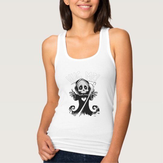 Cute reaper-baby reaper-cartoon reaper-baby grim singlet