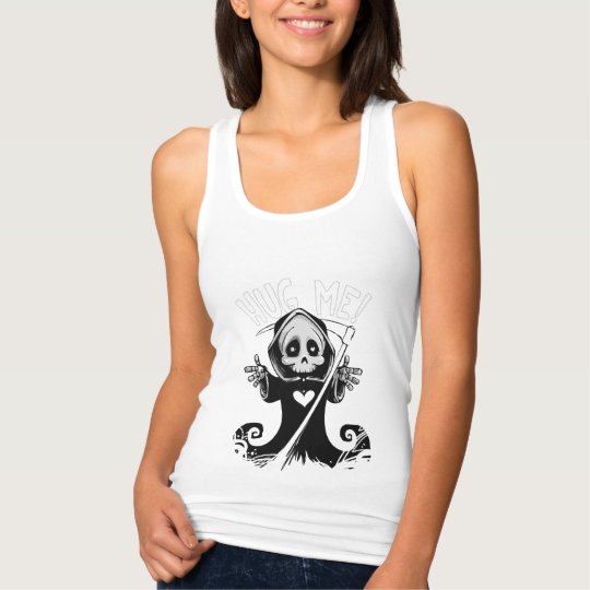Cute reaper-baby reaper-cartoon reaper-baby grim singlet