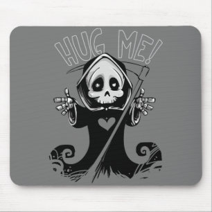 Cute Reaper - Death Design Mouse Pad