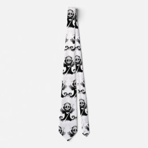 Cute Reaper - Death Design  Tie